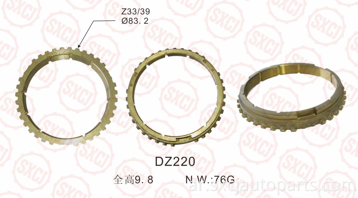 Gear Box Synchronizer Cones